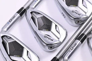 Ping G430 Irons / 6-PW+45+54° / Blue Dot / Senior Flex Ping Alta Quick 45 Shafts - Picture 1 of 7