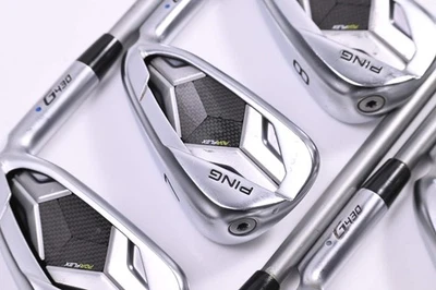 Ping G430 Irons / 6-PW+45+54° / Blue Dot / Senior Flex Ping Alta Quick 45 Shafts - Image 1 of 4
