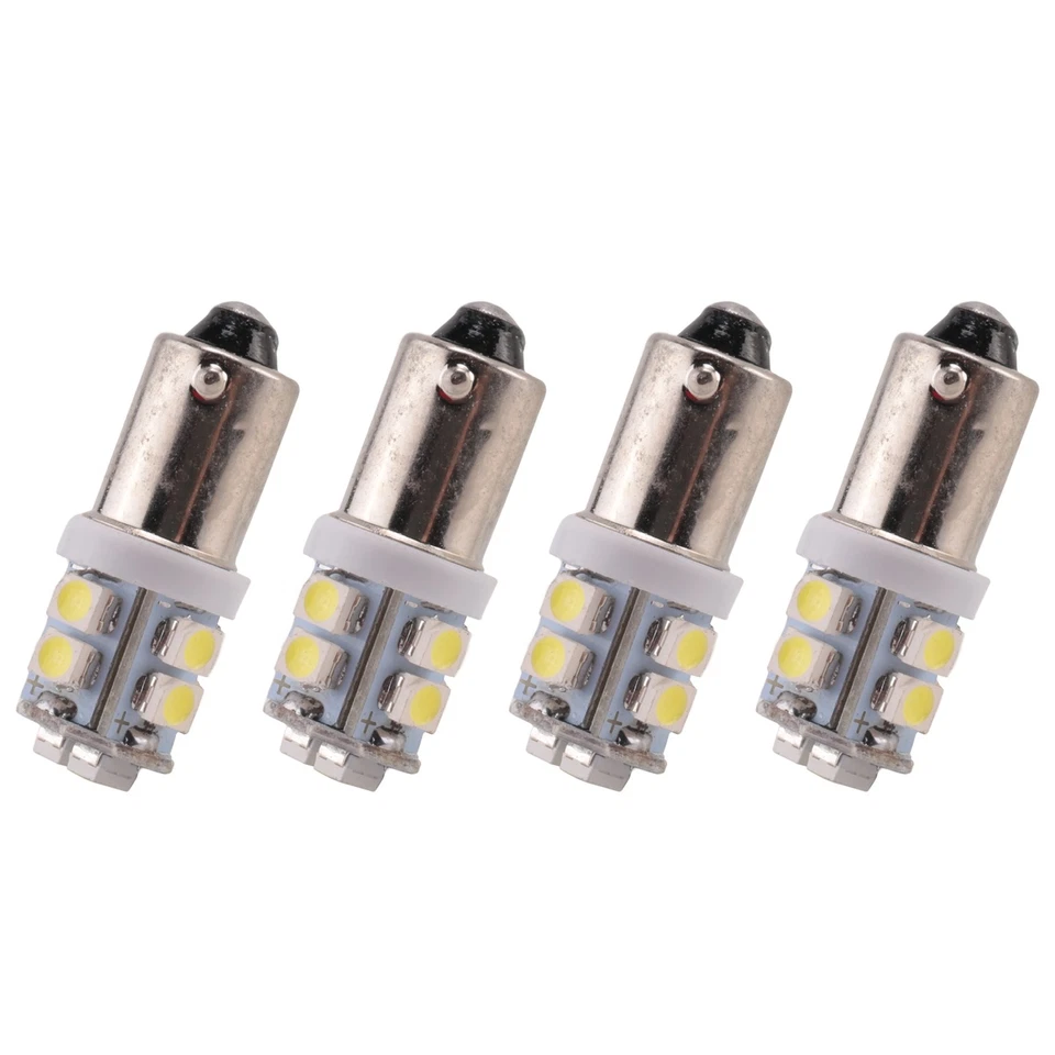4x T11 BA9S  233 BAYONET 10 SMD LED Car Wedge Interior Side Light Bulb6995 - Image 1 of 3