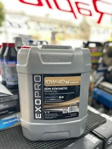 EXOPRO 20L Semi-Synthetic Engine Oil 10W-40 - Picture 1 of 2