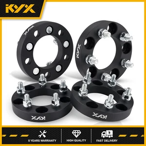(4) 1" 5x120 to 5x114.3 Wheel Adapters 12x1.5 Studs 25mm Thick 5x4.75 to 5x4.5 - Picture 1 of 11