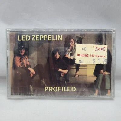 Vintage New Old Stock Led Zepplin Profiled Cassette Tape Sealed - Image 1 of 3