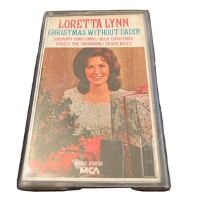 Christmas Without Daddy by Loretta Lynn Cassette MCA Records 1987 Reissue 1966 - Picture 1 of 7