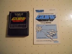 Gorf (ColecoVision, 1981) Game Cartridge and Manual - Tested and Working - Picture 1 of 7