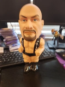 WWE Stone Cold Steve Austin water bottle WWF 3-D big sipper Missing Straw Used - Picture 1 of 5