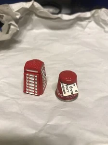 Telephone Box And Letterbox Thimbles - Picture 1 of 4
