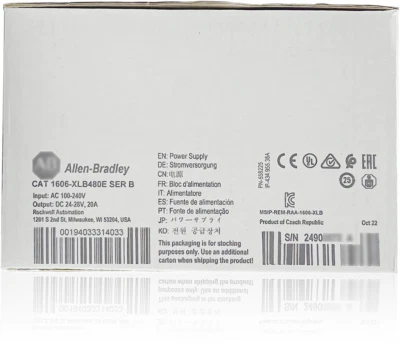 NEW Allen Bradley Power Supply 1606-XLB480E - fast shipping - Image 1 of 2