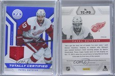 2013-14 Totally Certified Materials Blue Prime /50 Pavel Datsyuk #TC-PD