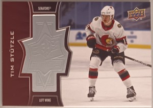 2020-21 UD Ext Series SPX Finite Tim Stutzle Rookie Card # SF-47