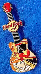 RARE CAIRO EGYPT HRC FACADE GIBSON GUITAR SERIES Hard Rock Cafe PIN LE - Picture 1 of 1