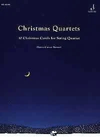 Christmas Quartets string quartet Barrie Carson Turner Schott Mus - Image 1 of 1