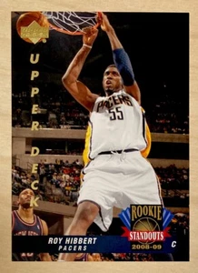 ROY HIBBERT - 2008-09 Upper Deck Lineage ROOKIE STANDOUTS #RS-17 -INDIANA PACERS - Picture 1 of 2