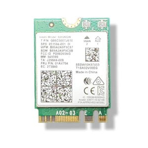 INTEL DUAL BAND WIRELESS WIFI BOARD 8265NGW 01AX704 BLUETOOTH CARD (4724) - Imagen 1 de 2