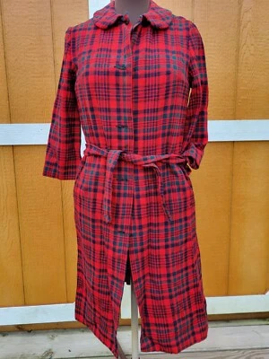 Rare Vintage Pendleton Womens Robe Round Collar As Is - Image 1 of 4