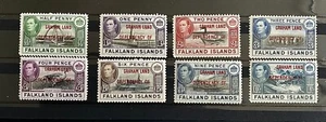 FALKLAND ISLANDS - Graham Land GVI SG A1-A8, complete set, MNH. Cat £24. - Picture 1 of 3