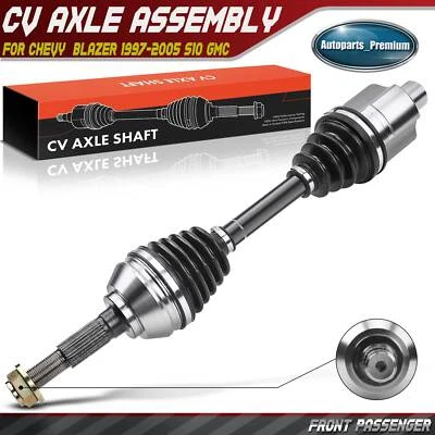 Conjunto de eixo dianteiro direito CV para Chevy Blazer 97-05 S10 GMC Jimmy Sonoma 4WD - Imagem 1 de 4