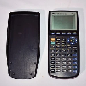 Tested Texas Instruments TI-83 Graphing Calculator And Cover 1024!!! - Picture 1 of 4