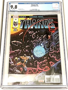 THANOS #14 CGC 9.8 2ND APP & 1ST COVER COSMIC GHOST RIDER  2018  BRAND NEW CASE! - Picture 1 of 6