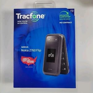 Nokia - N139DL - (TracFone Wireless) - Flip Cell Phone - Black - WORKS GREAT!!!