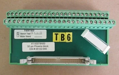 PLACA DE CIRCUITO PMC 41-50078N50 50 PIN BLOQUE PHOENIX, ESI # 05102-000 Foto 1 de 4