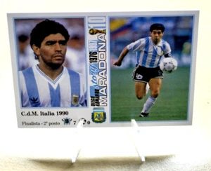 World Cup Italia 1990 Figurina Sticker Diego Armando Maradona No Panini - Foto 1 di 1