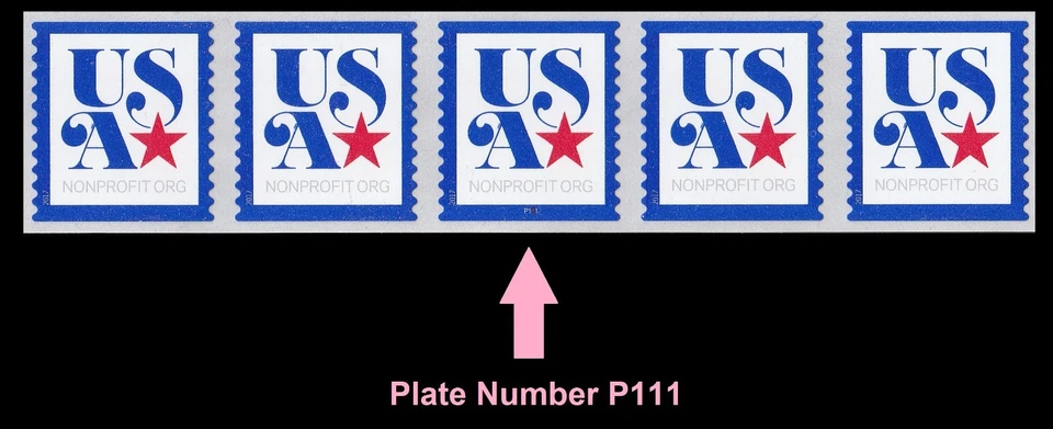 US 5172 Patriotic USA Nonprofit 5c PNC5 P111 MNH 2017 - Image 1 of 1