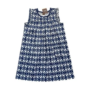 NWT Tea Collection Adobe Geo Print Dress Size 7 - Picture 1 of 5