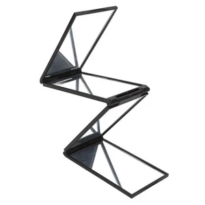 4 Way Mirror, Hair Mirrors 360 Degree Makeup Mirror Panel Foldable Haircut Ha... - Picture 1 of 8
