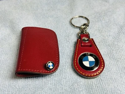 正品老式宝马 Kwy 链条带箱红色美丽神户日本经销商全新全新全新全新全新无标签 — 第 1/4 张图片