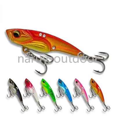 6er Pack Metall Vib Blade Köder Sinking Vibration Baits Vibe für Barsch Zander - Bild 1 von 4