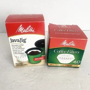 Melitta JavaJig Replacement Filters, 60 Count & 2 reasonable cups Keurig - Picture 1 of 9