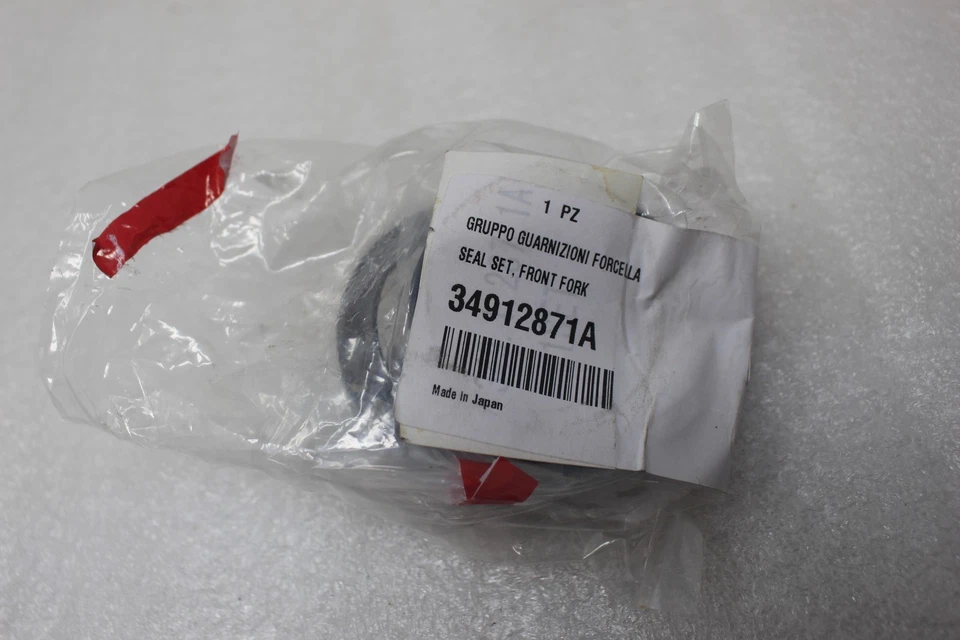 34912871A NUEVO OEM 2009 DUCATI HYPERMOTARD 1100S JUEGO DE JUNTAS DE HORQUILLA DELANTERA Foto 1 de 1