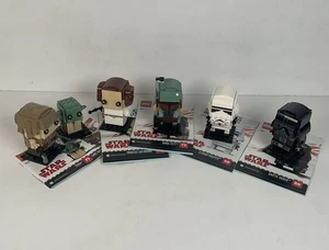 LEGO BRICKHEADZ Luke Skywalker & Yoda 41627 Boba Fett 41629 Darth Vader 41619 - Picture 1 of 18