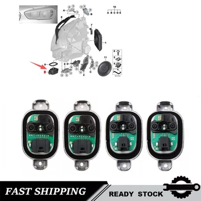 Módulo LED de luz de conducción diurna de 4 piezas para BMW M140i M140iX M135i M135iX 2014-2019 Foto 1 de 2