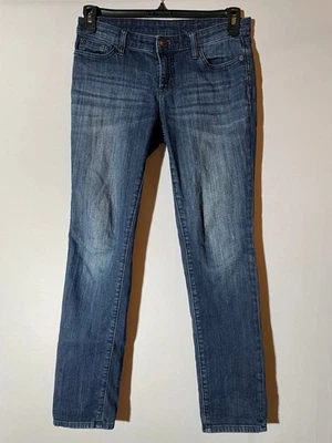 Vintage Gap 1969 Dark Indigo Premium Skinny Low-Rise Stretch Jeans Size 2/26 - Image 1 of 3