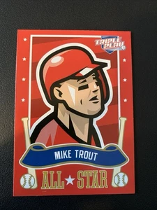 2013 Panini Triple Play #23 Mike Trout All-Stars Los Angeles Angels - Picture 1 of 10