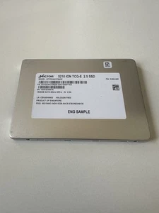 SSD interne Micron 5210 Ion 2,5" 3,84 To SATA 6 Go/s MTFDDAK3T8QDE - Photo 1/4