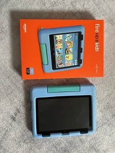 Amazon Fire HD 8 Kids Blau 32 GB 12. Gen 2022 8 Zoll Display - Bild 1 von 4