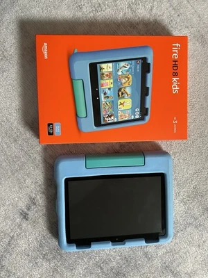 Amazon Fire HD 8 Kids Blau 32 GB 12. Gen 2022 8 Zoll Display - Bild 1 von 4