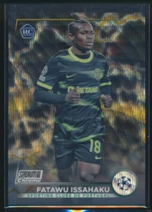 2022-23 Stadium Club Chrome issahaku fatawu Rookie Black Gold Electric Charge/35 - Picture 1 of 2