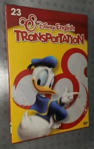 DVD N° 23 DISNEY ENGLISH TRANSPORTATION CORSO INGLESE GAZZETTA CORRIERE - Foto 1 di 1