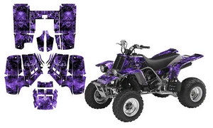 Yamaha Banshee 350 graphics decal kit high coverage 24 mil vinyl #9500 Purple - Picture 1 of 14