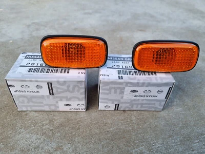 Lentes indicadoras laterales Nissan S15 Silvia NUEVO 200SX 26160-85F00 Foto 1 de 2