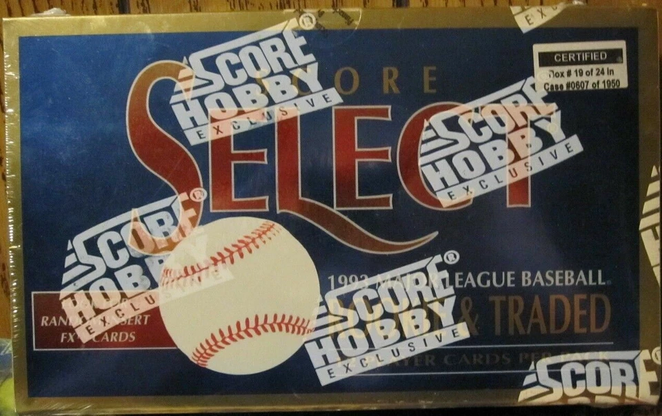 1993 Select R&T Sealed Hobby Box-Ryan Trib. Piazza - Image 1 of 1