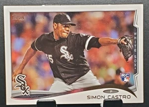 2014 Topps #592 Simon Castro RC WHITE SOX Rookie baseball card⚾️NM/MT - Picture 1 of 2
