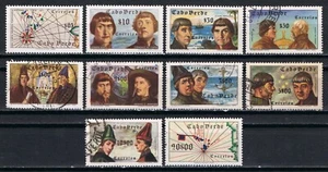 Cabo Verde 1952, Af. Juego completo 266 a 275 MNH/6usado CV 40,85€/$45,10 - Imagen 1 de 1