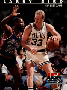 1992 SkyBox USA Celtics Basketball Card #13 Larry Bird CELTICS/NBA Best Game