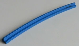 LEGO Zug / Train - Schiene (2 Stück), gebogen, blau # 3230a - Bild 1 von 1