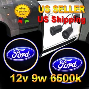 2Pcs 9w FORD Ghost Shadow Laser Projector Logo LED Light Courtesy Door Step - Picture 1 of 6