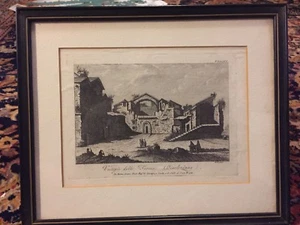 Wunderschön! Gravur - Piranesi - Vestigie delle Terme Diocleziano Limited Print - Bild 1 von 8
